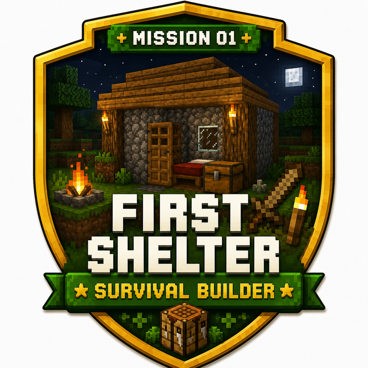 Mission 01 badge