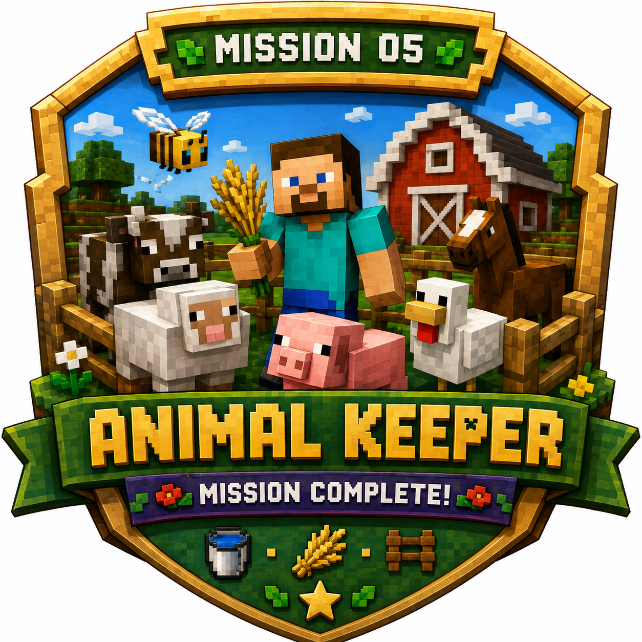 Mission 05 badge
