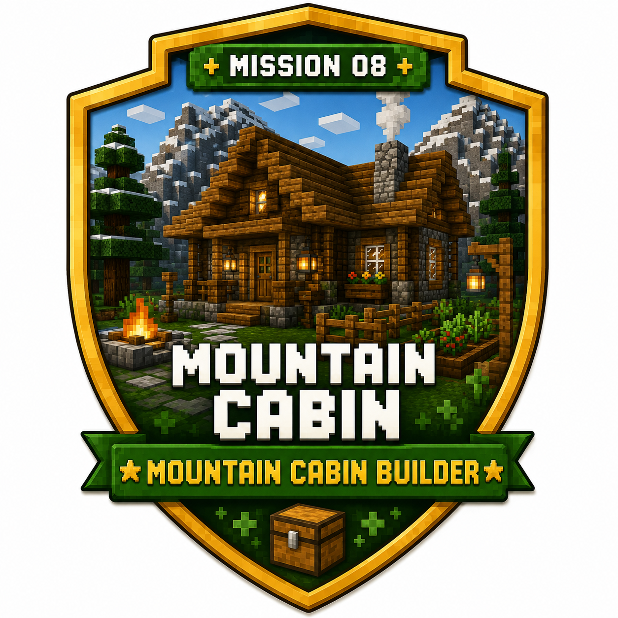 Mission 08 badge